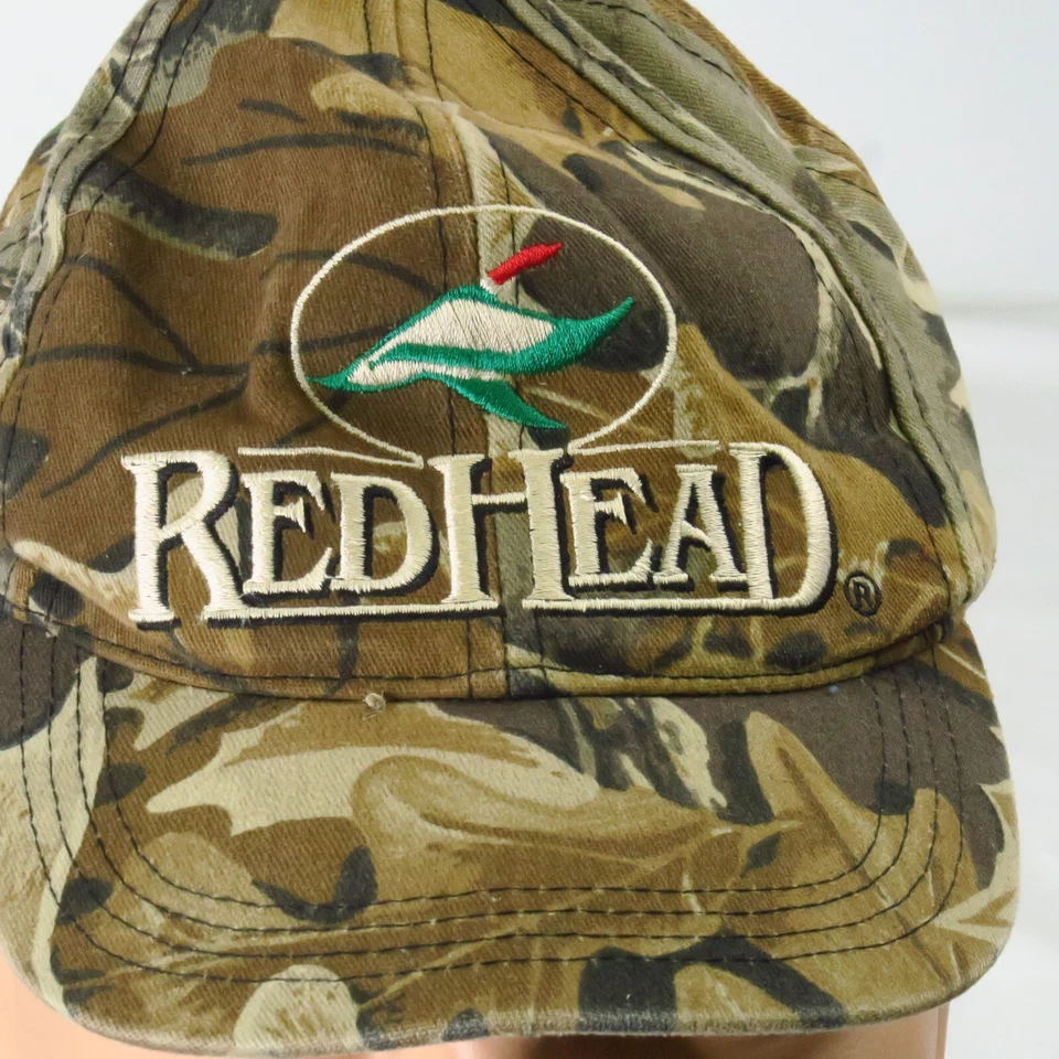 Pelirroja Bosque Camuflaje Hechizo Correa Retroceso Jóvenes Niños Niños Sombrero Gorra Caza Foto 2 de 4