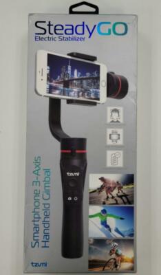 Tzumi Steady Go Electric Stabilizer Smartphone 3-Axis Handheld Gimbal New in Box