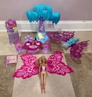 Vintage BARBIE SWAN LAKE/FAIRYTOPIA Enchanted Forest Play Set Bundle-RARE ITEMS!