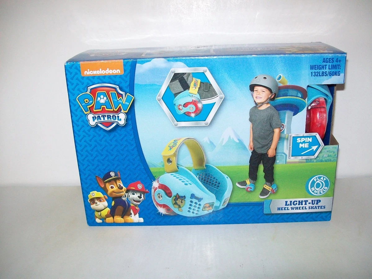 Paw patrol heel wheel best sale skates