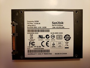 sandisk ssd u100 32gb