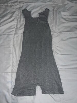 Grey Shorts Unitard