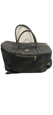 Freshly Picked Ebony The Weekender Diaper Bag - 19 Pockets - Vegan Leather