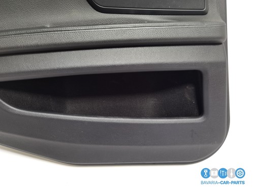 Original BMW F01 F04 Door Panel Leather Rear Left Black 9161125 Sch - Picture 9 of 10