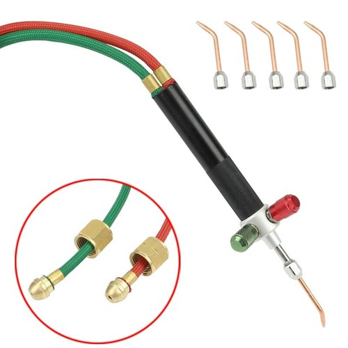 Schmuck Werkzeug Mini Gasschweißpistole Sauerstoffschweißpistole Sauerstoff Acetylen Pistole - Bild 4 von 6