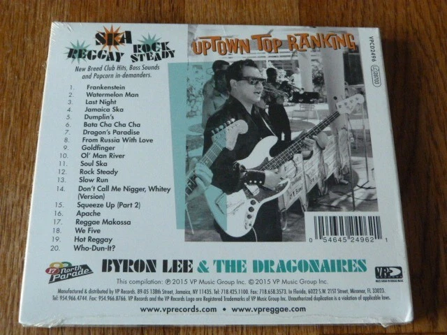 BYRON LEE & DRAGONAIRES - Uptown Top Ranking - US 2015 CD - VPCD2496 (NEW) - Image 2 of 3