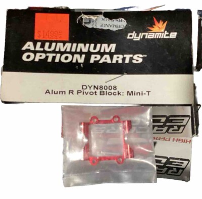 Dynamite DYN8008 Alum R Pivot Block : Mini T