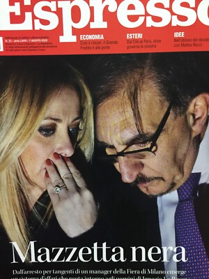 L Espresso 2022 31 .Giorgia Meloni & Ignazio La Russa,Giuditta Sin,Luigi Carlon