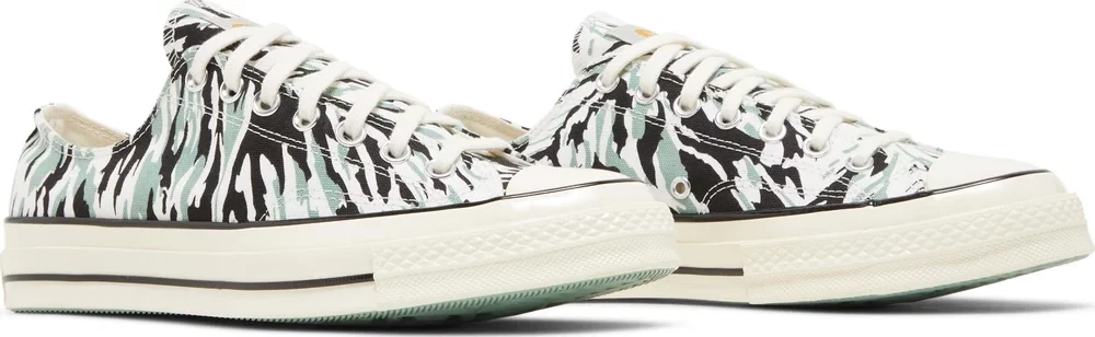 CARHARTT WIP X CONVERSE CHUCK ANNI '70 GESSO CAMO BIANCO UK 8 EU 41 5 US 10