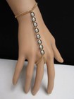Polki Diamond 0.94ct Party Wear Bracelet Reproduction Vintage Victorian Jewelry