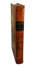 A SURVEY OF THE STATE OF MAINE Geographical Features 1829 1st Ed Moses Greenleaf