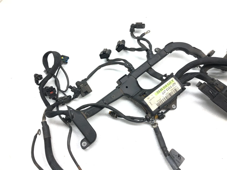 MERCEDES BENZ E550 2010-2013 5,5 L V8 MOTOR CABLEADO ARNÉS OEM Foto 3 de 4