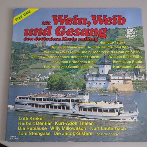 Mit Wein, Weib Und Gesang Den Deutschen Rhein Entlang | AS19010