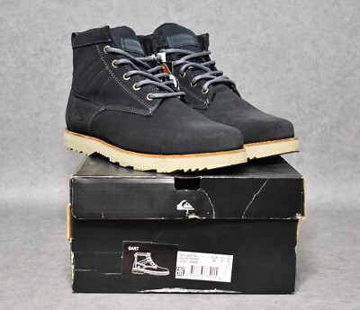 Quiksilver Gart Herren Stiefel Winterstiefel aus Wildleder Schuhe Blau Gr.42 #72