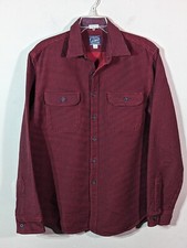 Gorgeous J CREW Sportsman's Outfitter Lined Flannel Hunting Ranch Men's Sz Large