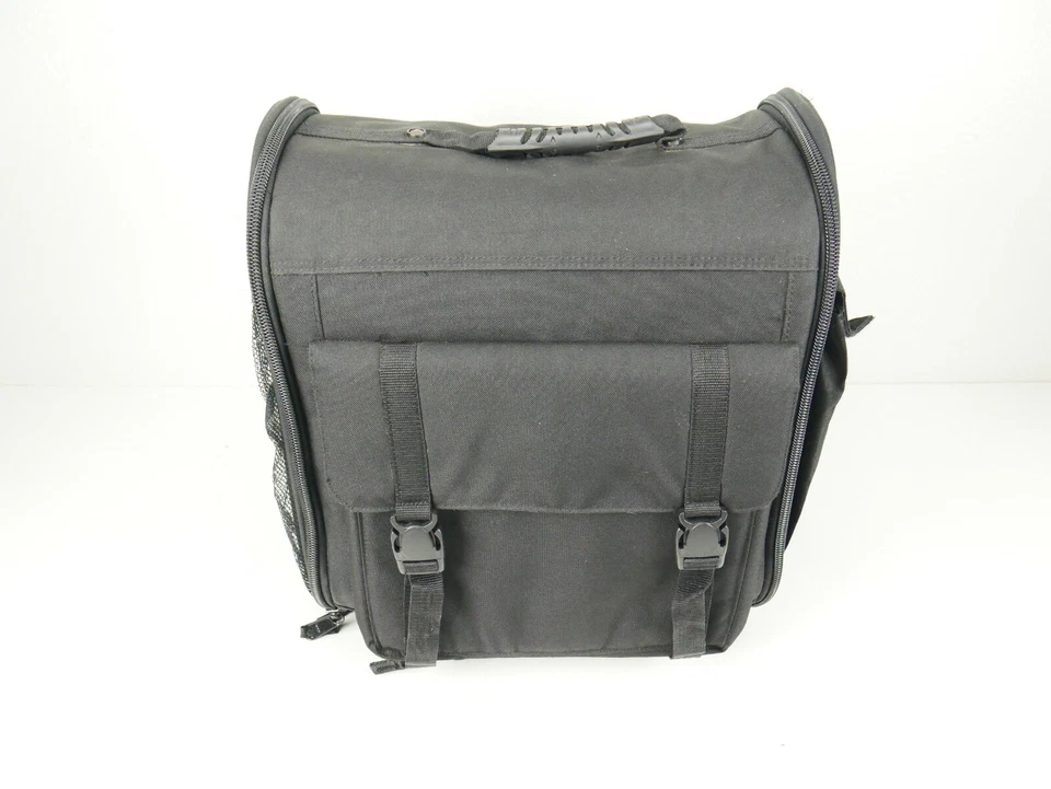 Genuíno OEM Harley Davidson Bolsa de Lona Grande Sissy Bar Logotipo H-D Armazenamento Extra - Imagem 2 de 4