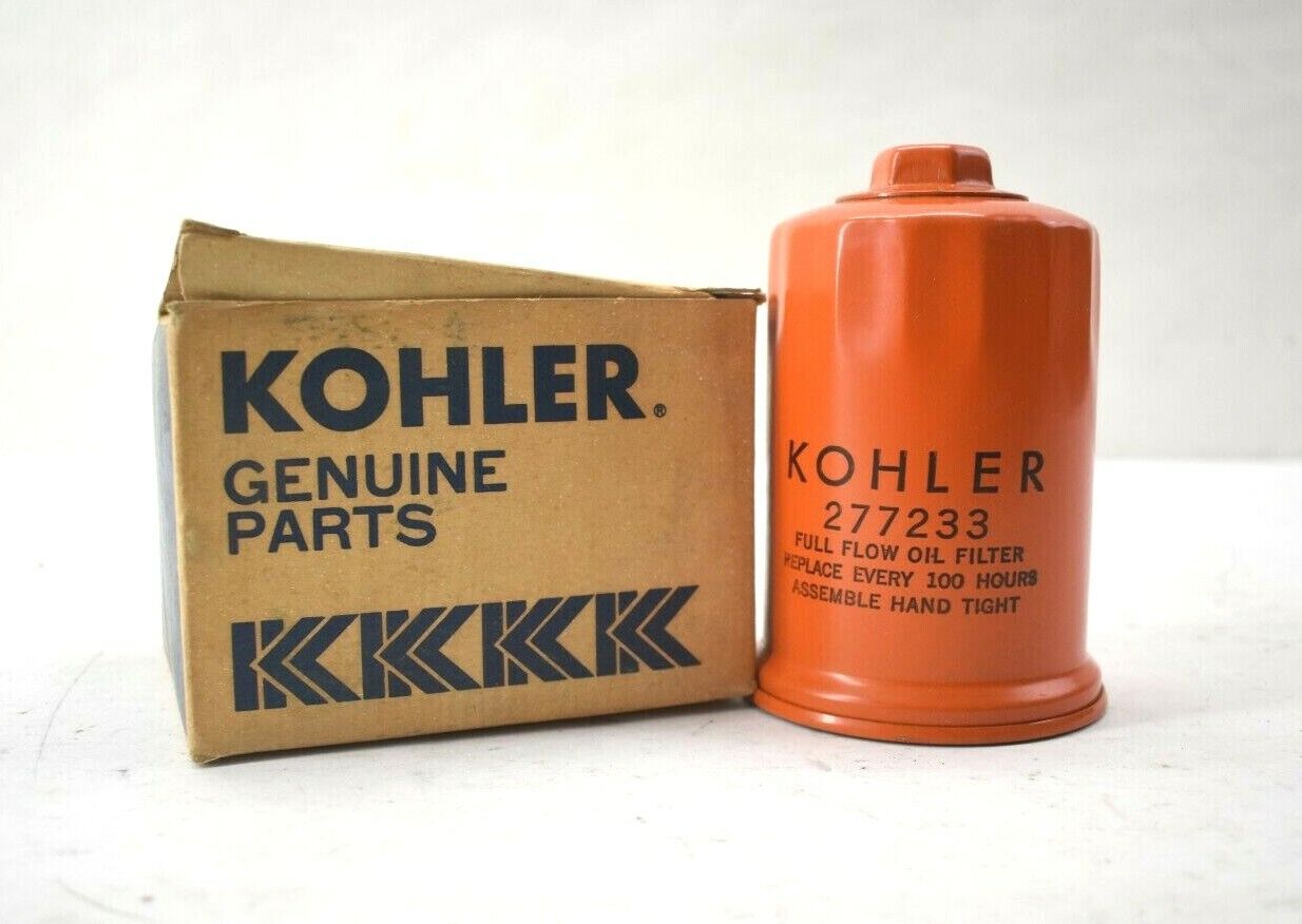 Kohler 277233 Genuine Part Full Flow Oil Filter Assemble Air Tight OEM