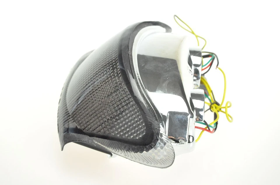 Luz trasera LED señal de giro apta para Triumph 97-01 velocidad triple Daytona 595 995i humo Foto 3 de 4