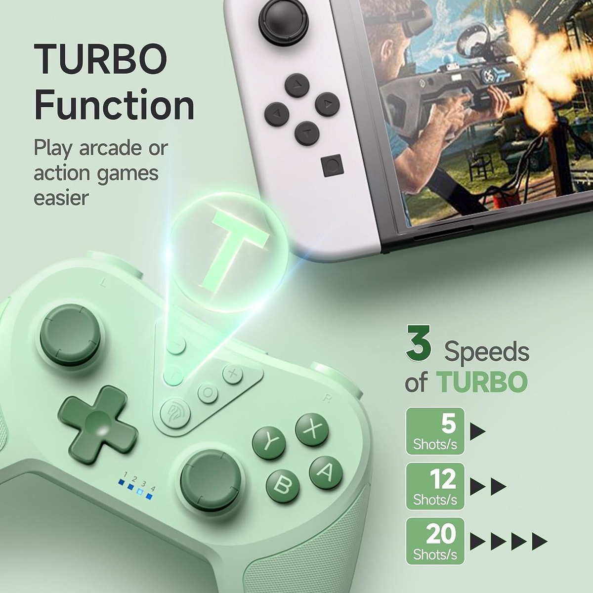 EasySMX Switch Pro Controller for Nintendo Switch/Lite/OLED, PC