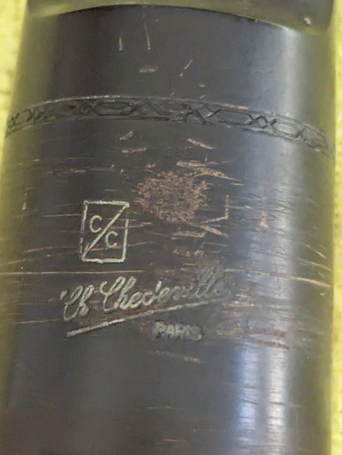 Chedeville Vintage Hard Rubber Tenor Saxophone Mouthpiece .078" Tip Plays Well - Picture 17 of 17
