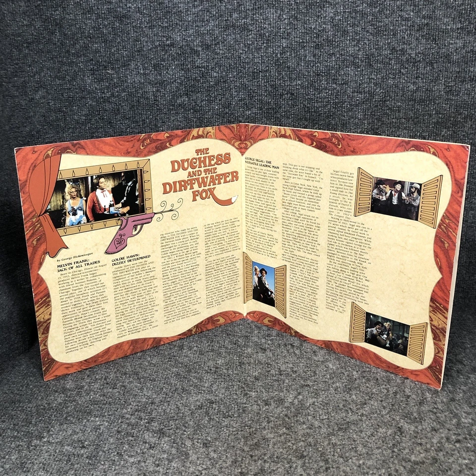 The Duchess and the Dirtwater Fox 12” Laserdisc Widescreen Goldie Hawn In EUC - Image 3 of 4