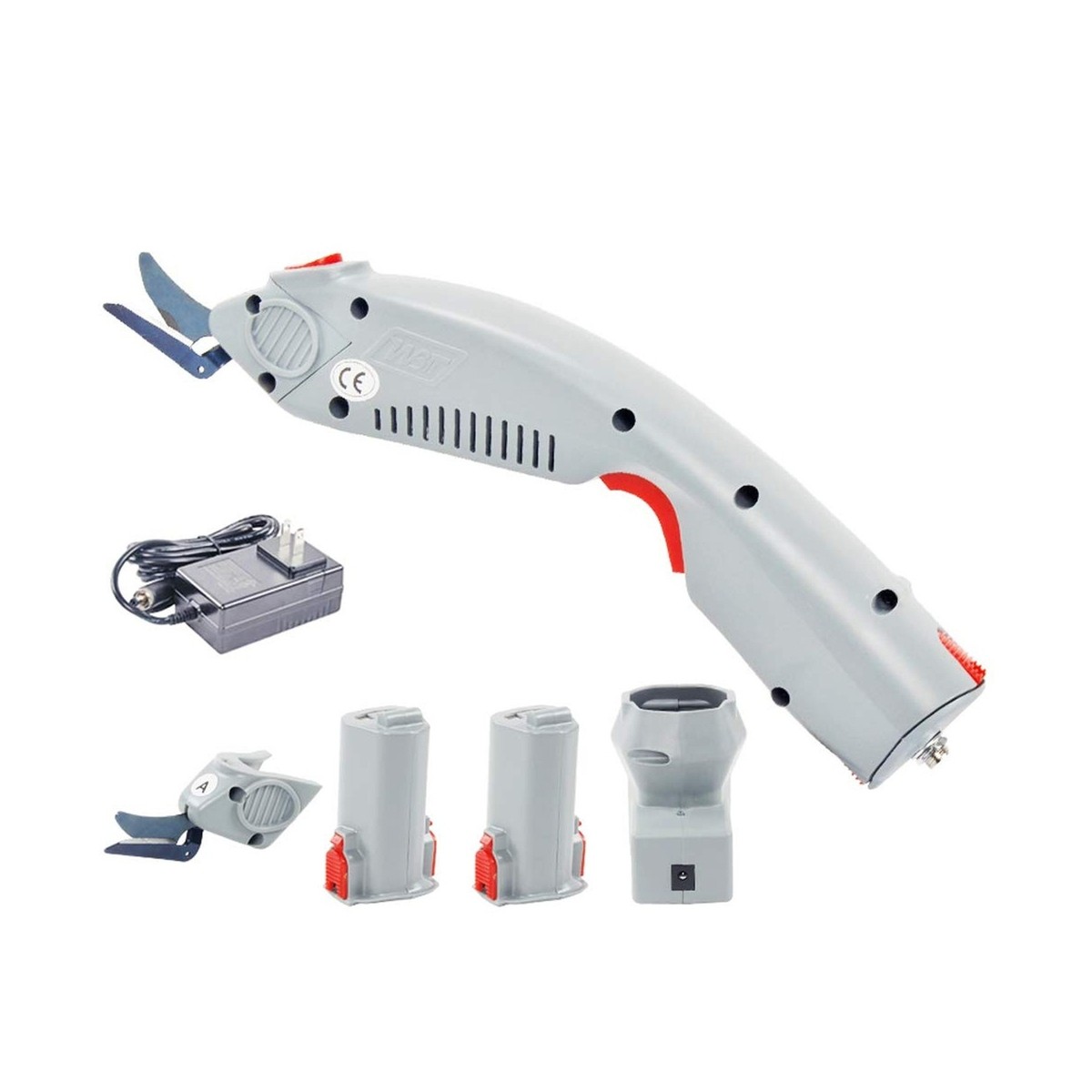 THE SHISHIKUI reversible/ WH・BR MXBAOHENG Electric Scissors Fabric Cutter Wbt-1 Rechargeable