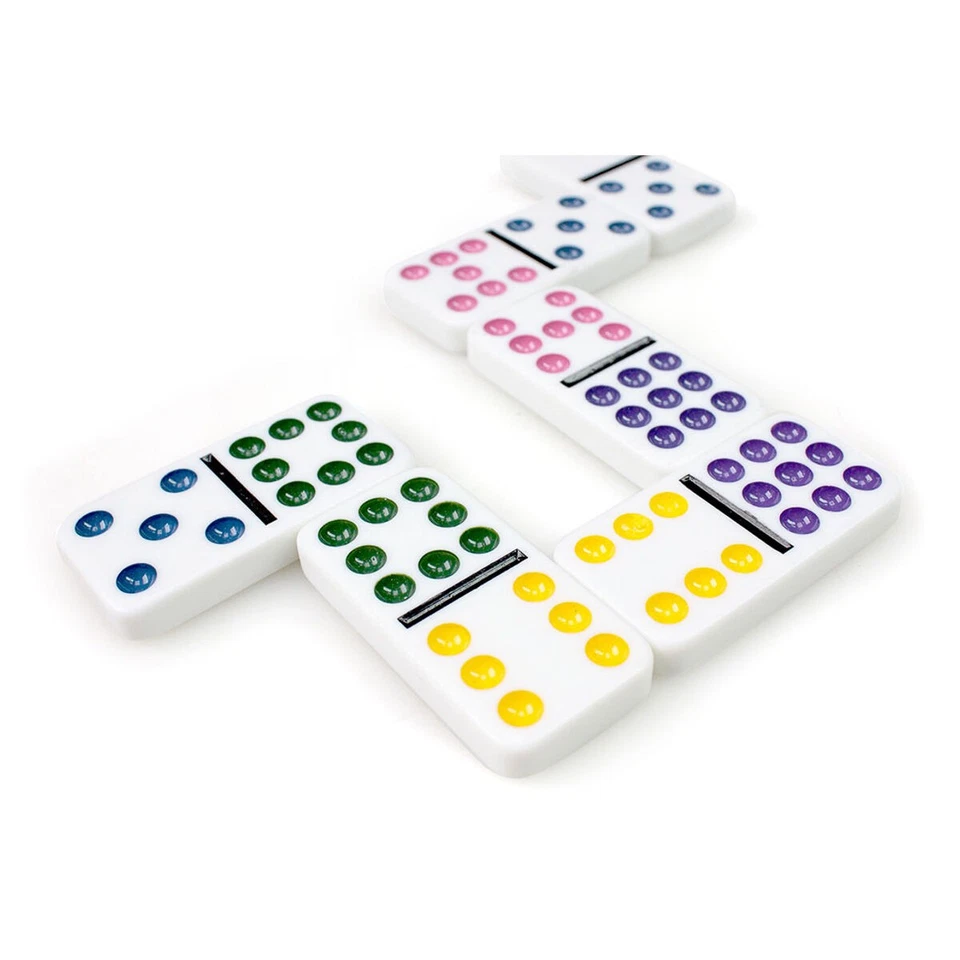 Tactic Double 9 Domino: Coloured dots to make the game easier for everyone - Image 4 of 4