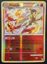 Pokemon NINETALES 7/123 - HeartGold & SoulSilver - Reverse Holo