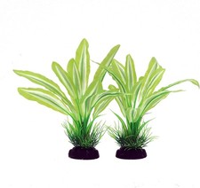 Silk Aquarium Plants for Betta Fish Tank, 2 Pcs 8 Inch Small Silk Aquarium Pl...