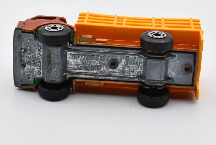 Matchbox Superfast MB71 Dodge Cattle Truck marrone, vetri verdi.... - Immagine 4 di 4