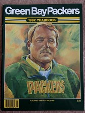 OFFICIAL GREEN BAY PACKERS 1992 YEARBOOK - MIKE HOLMGREN & DON MAJKOWSKI