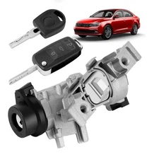 1K0905851B Ignition Switch Lock Cylinder Intelligent Key Shell Compatible W/VW