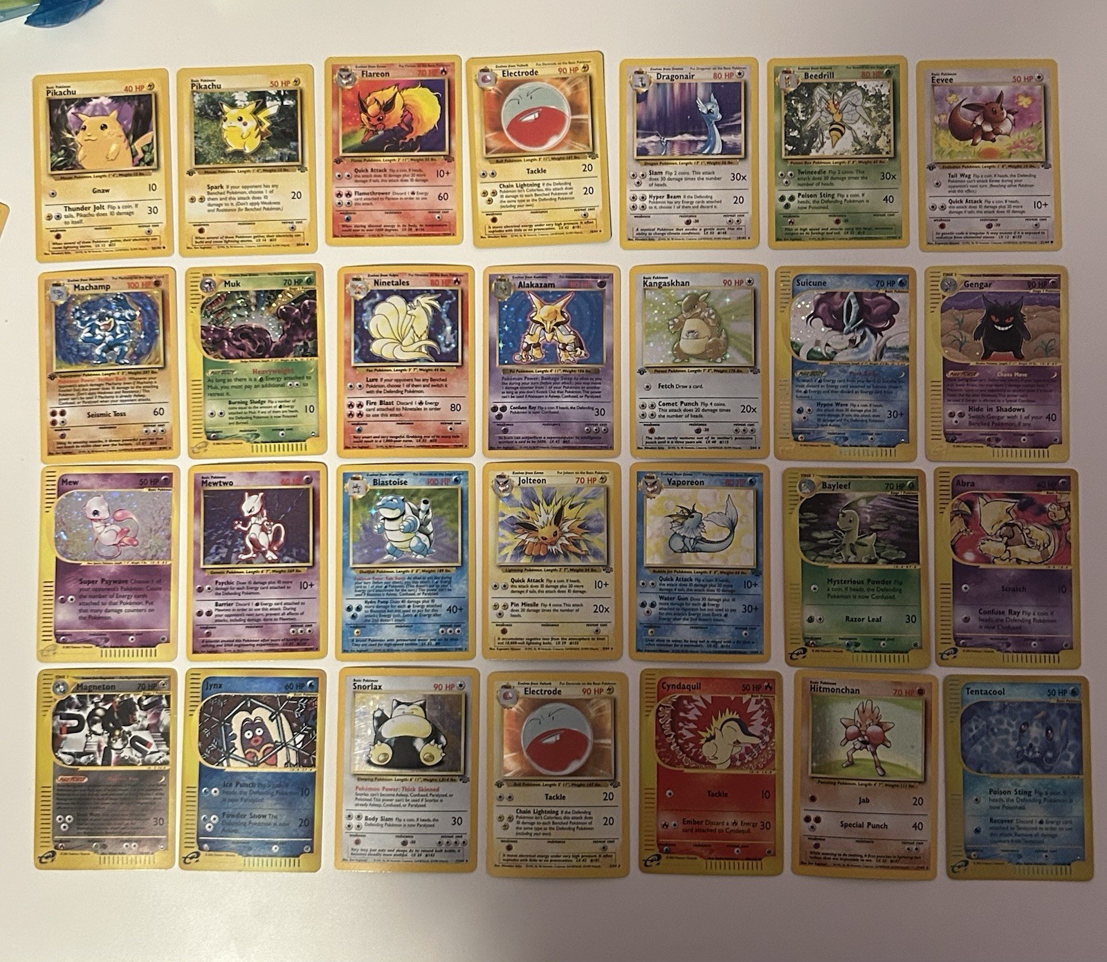 1999 Pokemon Base Set, Jungle, Expedition Series, etc: Choose Your Card