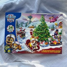PAW Patrol Advent Calendar Holiday Rescue Chase Zuma Skye Marshall Everest NEW
