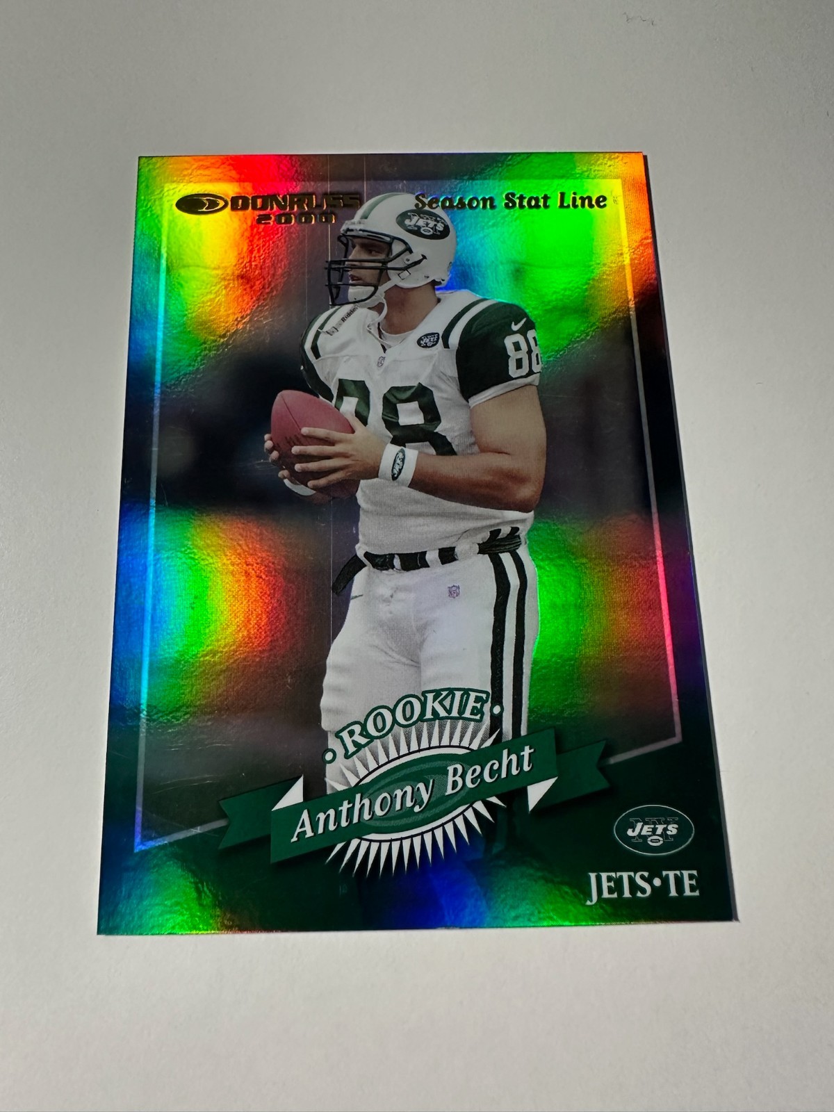Anthony Becht Donruss #181 Season Stat Line