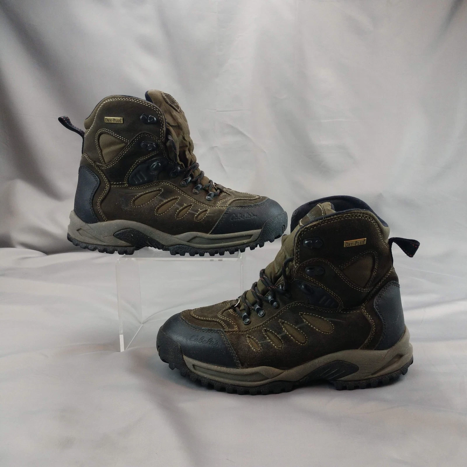 Cabela's Snow Boots Mens Size 9.5D Brown Dry-Plus Thinsulate Ultra Waterproof