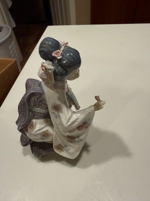 Lladro 1450 KIYOKO Geisha Lady Made in Spain 1984 Retired 7