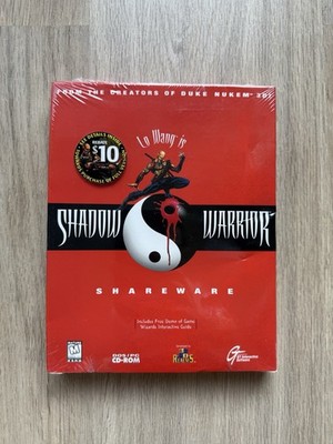 Lo Wang is: Shadow Warrior Shareware Box Neu & OVP! Sehr Selten