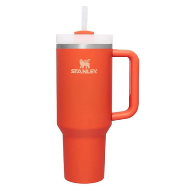 Stanley 40oz Flowstate Quencher H2.0 Tumbler tigerlily (Drink Beverage Holder)