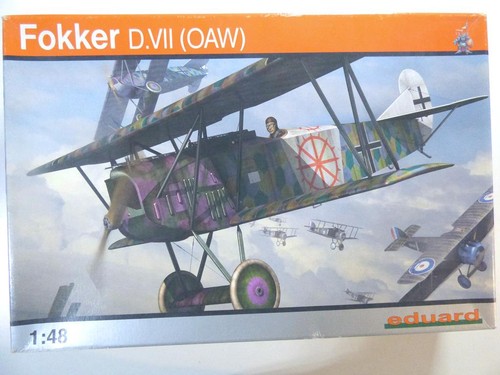 1/48 SUPERB EDUARD #8131 HIGH DETAIL RARE OOP PROFIPACK WW1 FOKKER D.V11 (OAW)