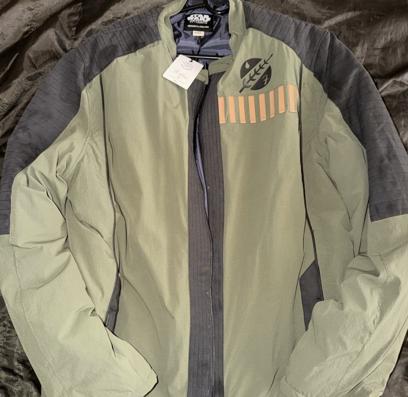 Heroes & Villains Star Wars Disney Jacket Outerwear Green/Gray XXL Adult