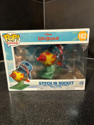 Funko Pop! Rides Disney Lilo & Stitch Stitch in Rocket #102 Vinylfigur