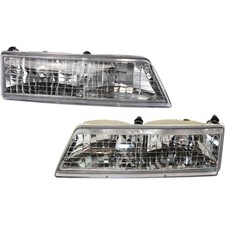 Headlight Driver And Passenger Side Fits 1995-1997 Mercury Grand Marquis Gs Ls