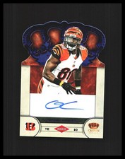 2012 Orson Charles Rookie Auto Panini Crown Royale Blue /5 #76 Bengals