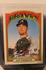 2021 Topps Heritage - Real One Autographs Ian Anderson #ROA-IA (AU)