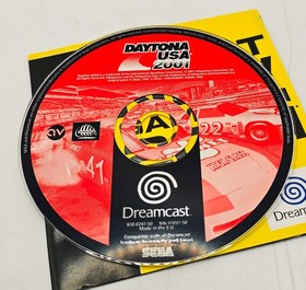 Daytona Usa 2001 | Sega Dreamcast Game | Complete Cib Vgc | Tested Pal