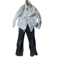 Gymboree Button Down Shirt Carter s Jeans Toddler Boys 4T Outfit