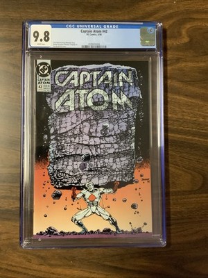 Captain Atom 42 CGC 9.8- First Death And Dream Outside Of Vertigo - Sandman