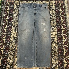 Vintage Dickies Distressed Loose Fit Carpenter DenimJeans 38x30