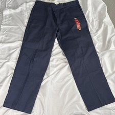 Dickies 874 Original Fit Work Pants Mens 42x30 Navy Blue NWT Classic Straight
